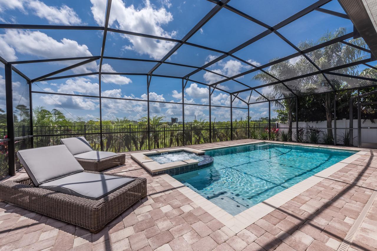 Stylish Home By Rentyl With Water Park Access Near Disney - 7497M Orlando Eksteriør bilde